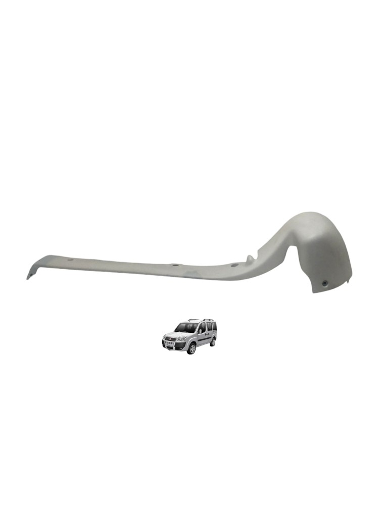 Moldura Superior Porta Lateral Esquerda Fiat Doblo 03 A 20 Cinza