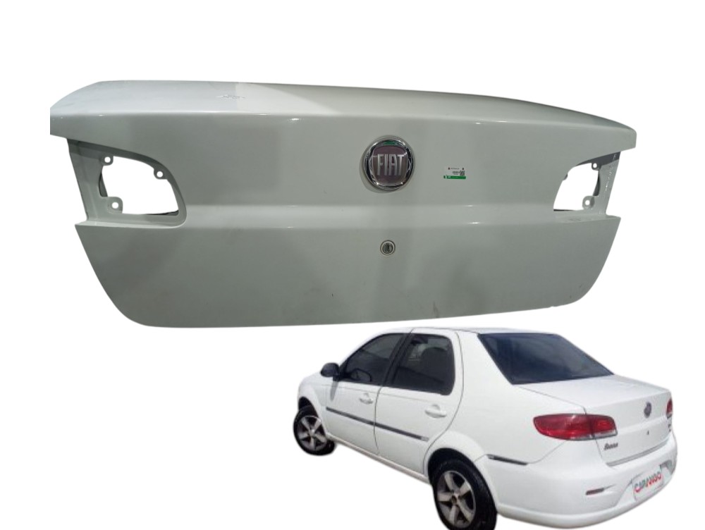 Tampa Traseira Sedan Fiat Siena 2009 A 2012 Braco