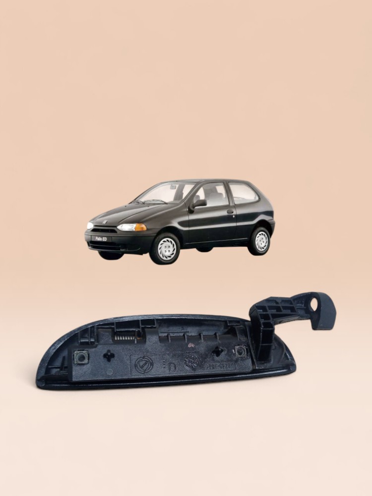 Maçaneta Externa Dianteiro Acabamento Fiat Palio 1996 A 2002 Preto