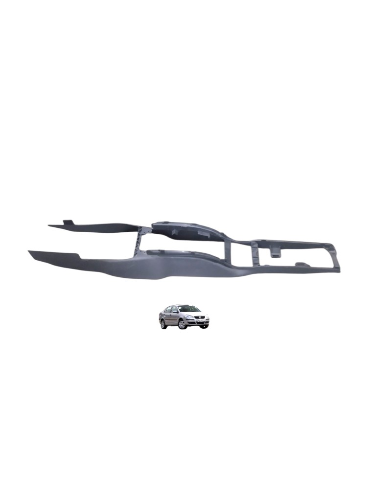 Acabamento Console Central VW Polo Sedan 2007 a 2014 1
