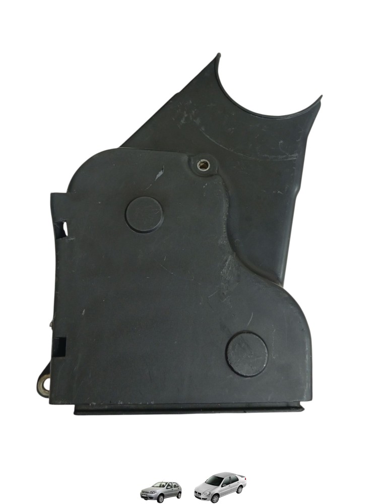 Tampa Corria Dentada Fiat Palio Siena 2005 A 2012 Preto