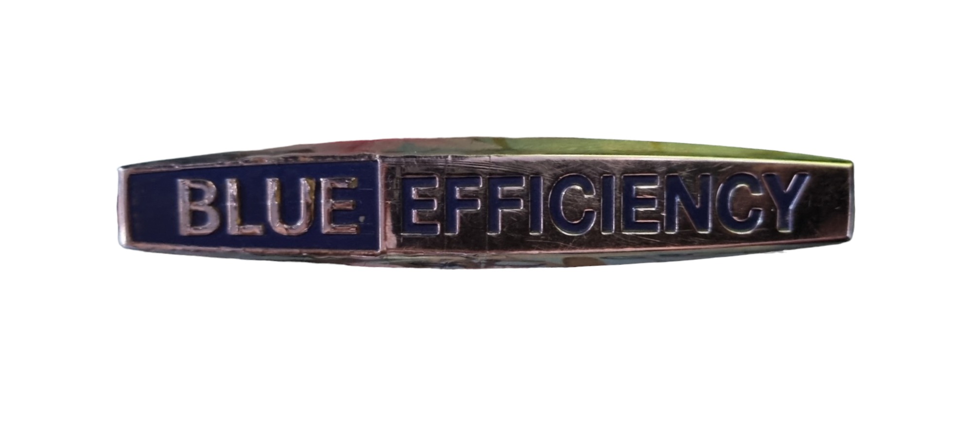 Emblema Friso Blue Efficiency Do Paralma Mercedes C180 2009  Cromado