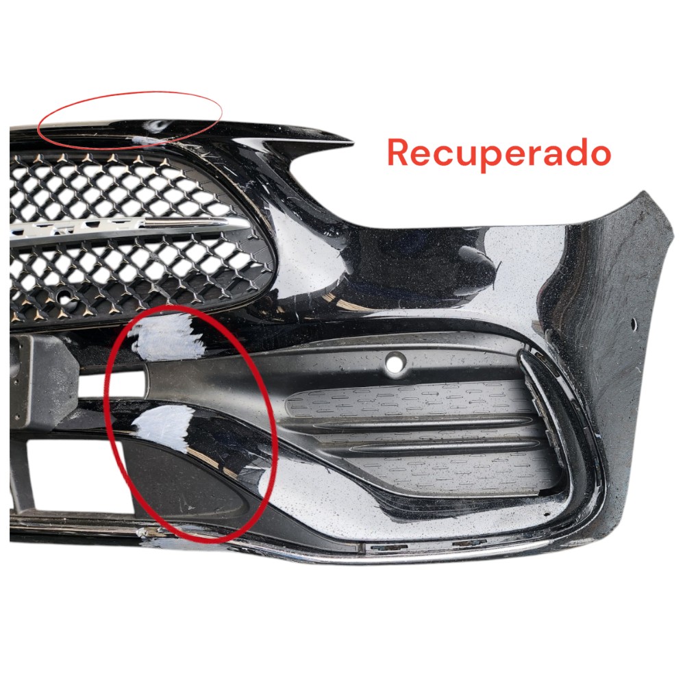 Parachoque Dianteiro Mercedes C300 Amg 2021 W206 Preto 10
