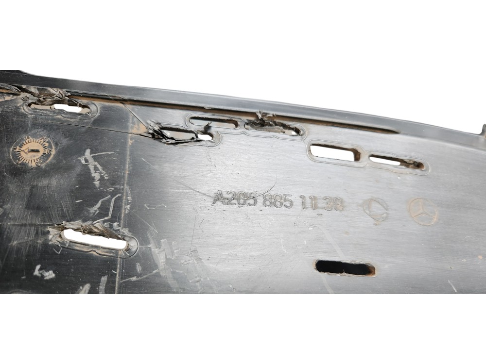 Traseiro Spoiler Mercedes C180 2015  Preto 6