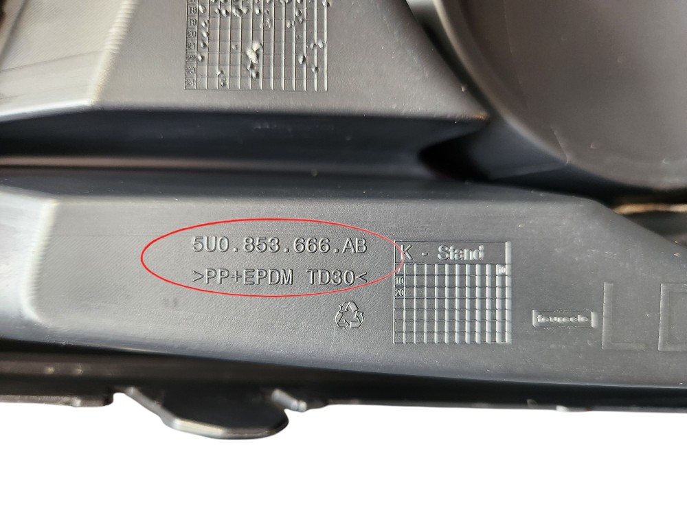 Grade Milha Direita Volkswagen Gol G7 Preto Direito 5