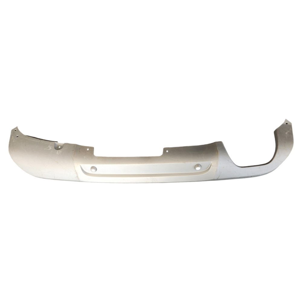 Spoiler Inferior Traseiro Bmw X1 2012 2013 2014 Prata