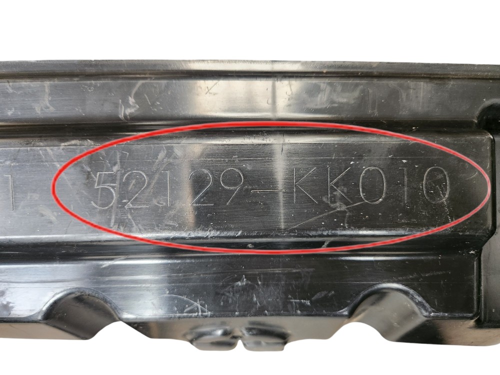 Moldura Aplique Inferior Parachoque Toyota Hilux 2016 2017 5