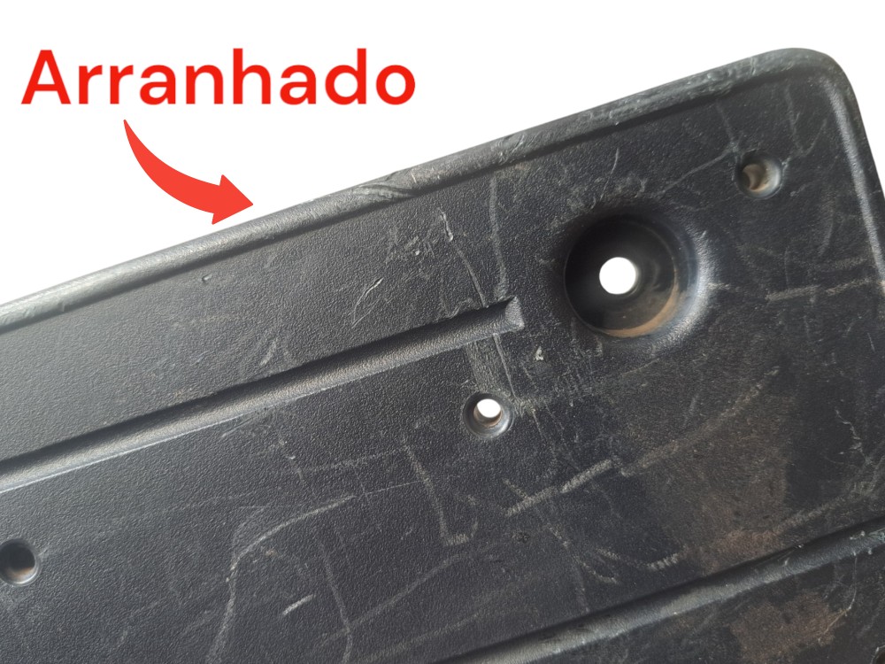 Suporte Bmw Placa  X5  Preto Preto 3