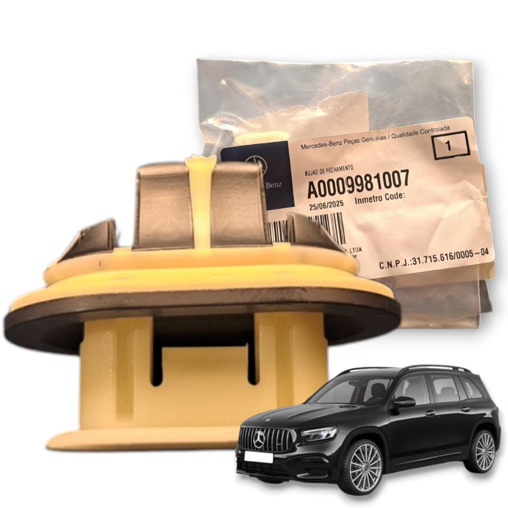 Presilha Tampão Mercedes A0009981007 Branco
