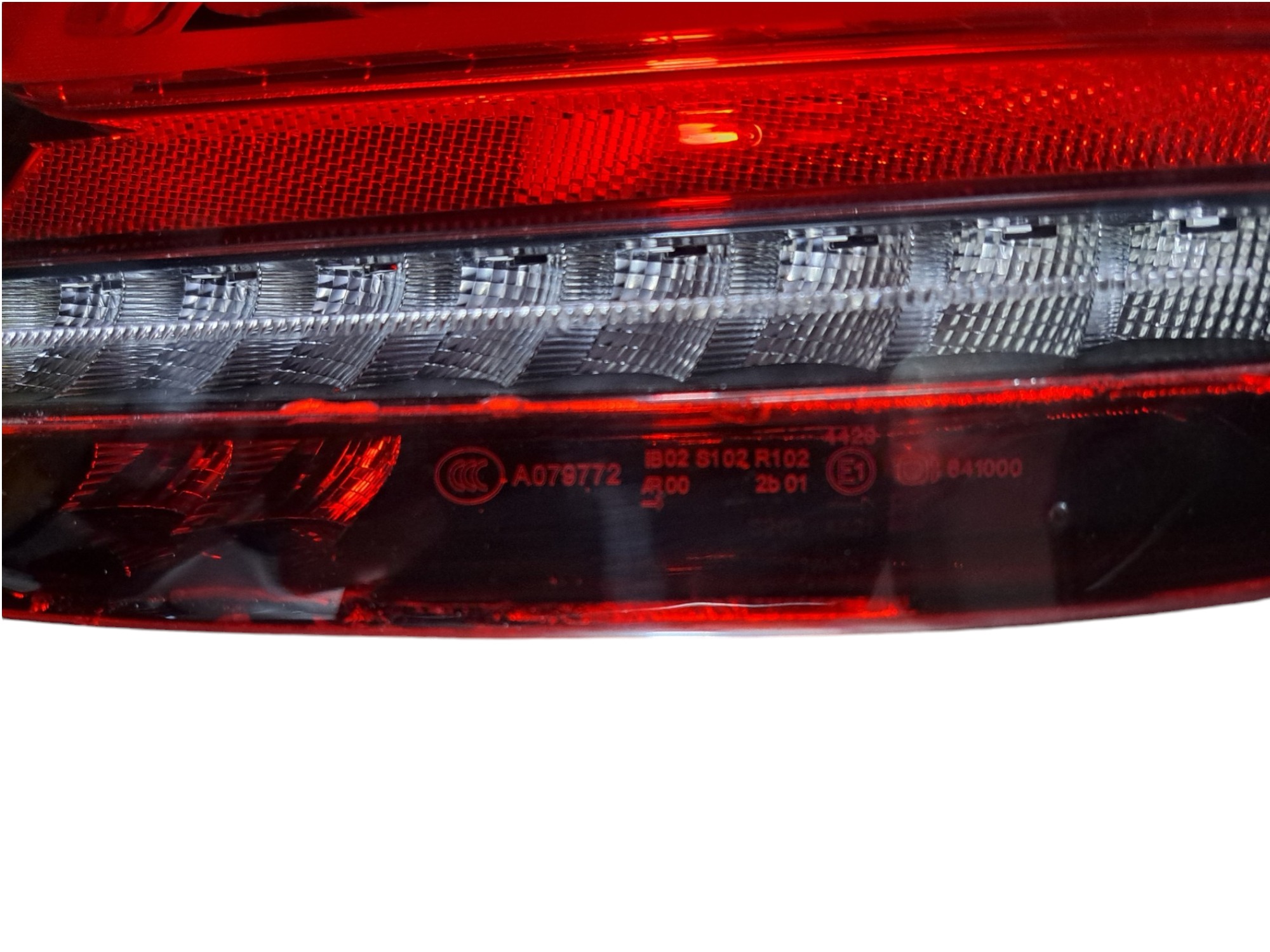 Lanterna Direita Mercedes C180 C200 C250 2018 2019 Direito Vermelho 4