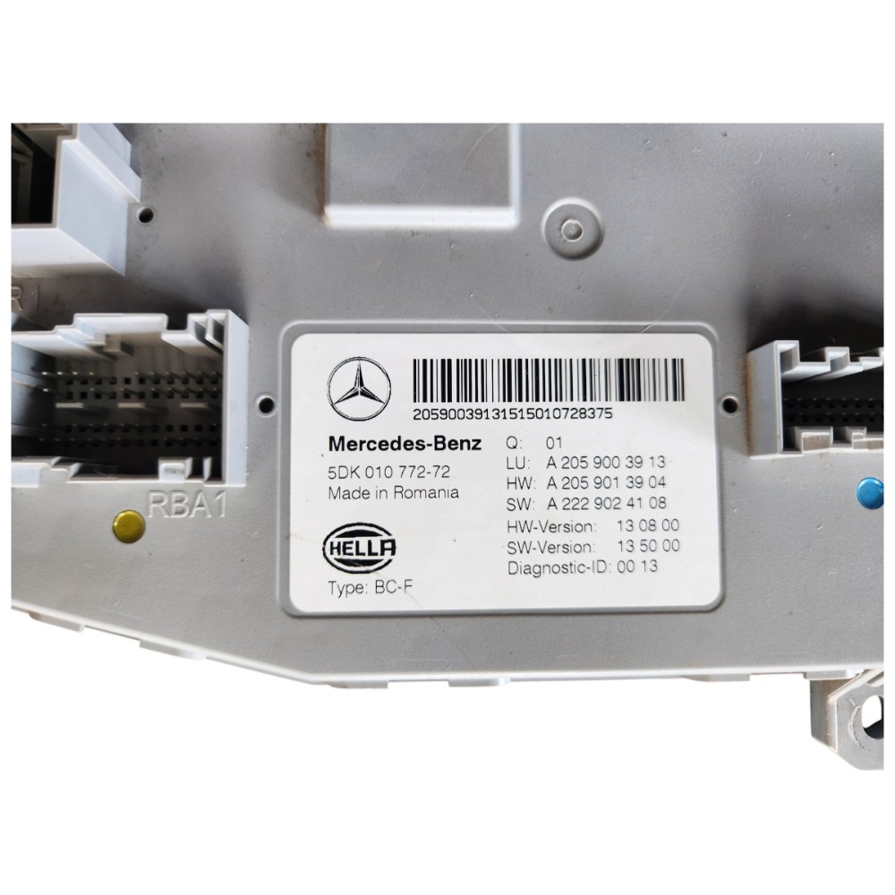 Modulo Conforto Mercedes C180 2015 Cinza 7