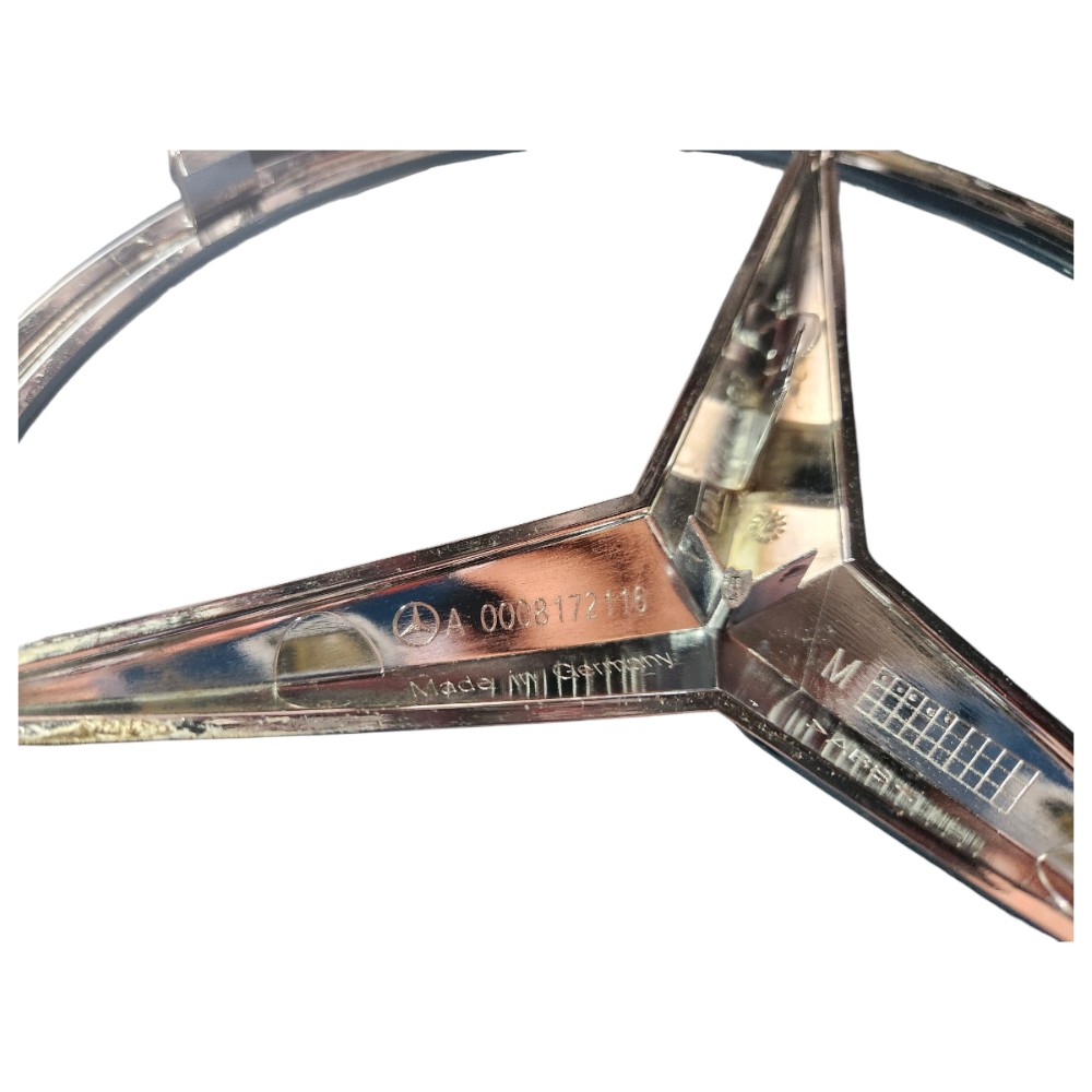 Emblema Simbolo Grade Mercedes Sprinter 2022 Cromado 3