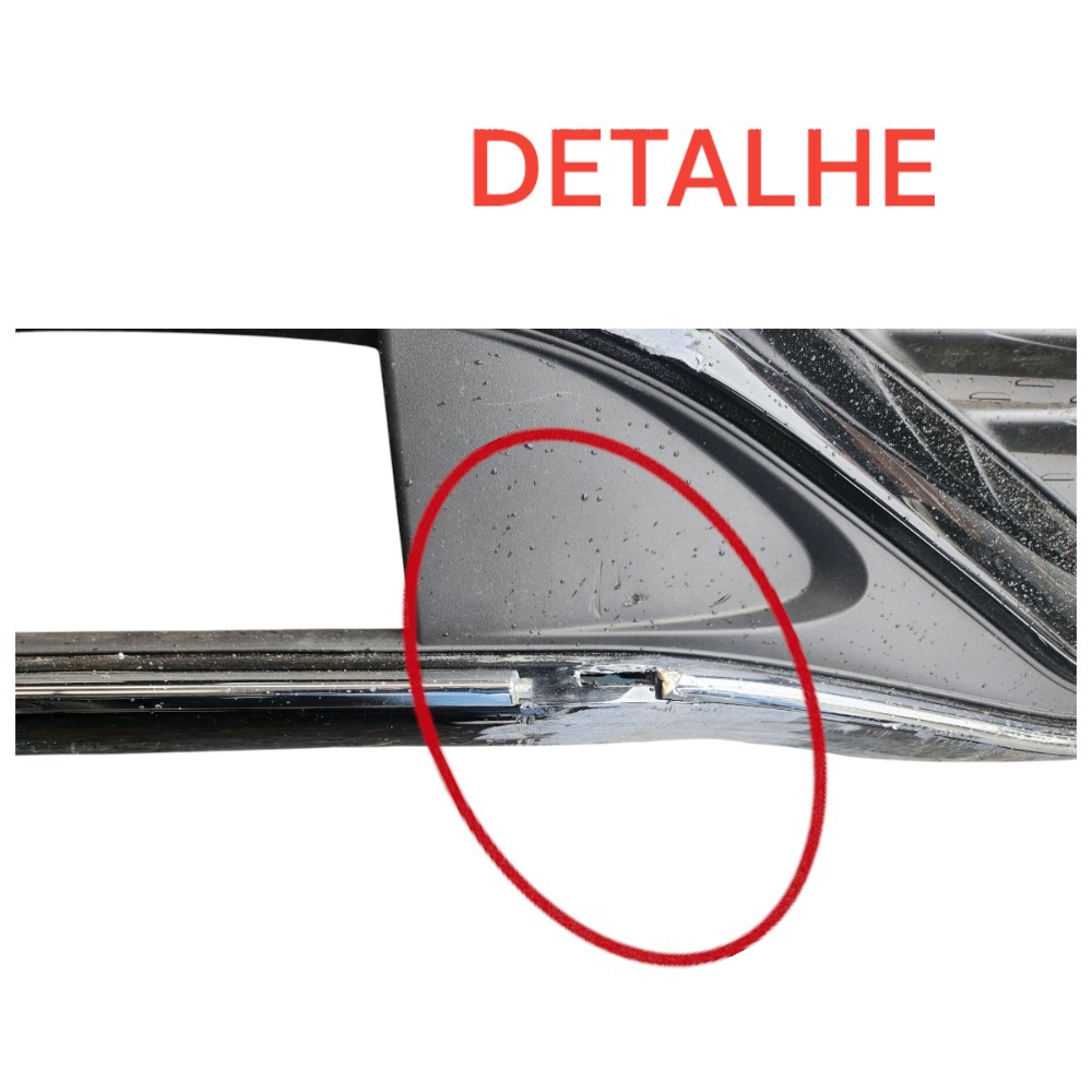 Parachoque Dianteiro Mercedes C300 Amg 2021 W206 Preto 4
