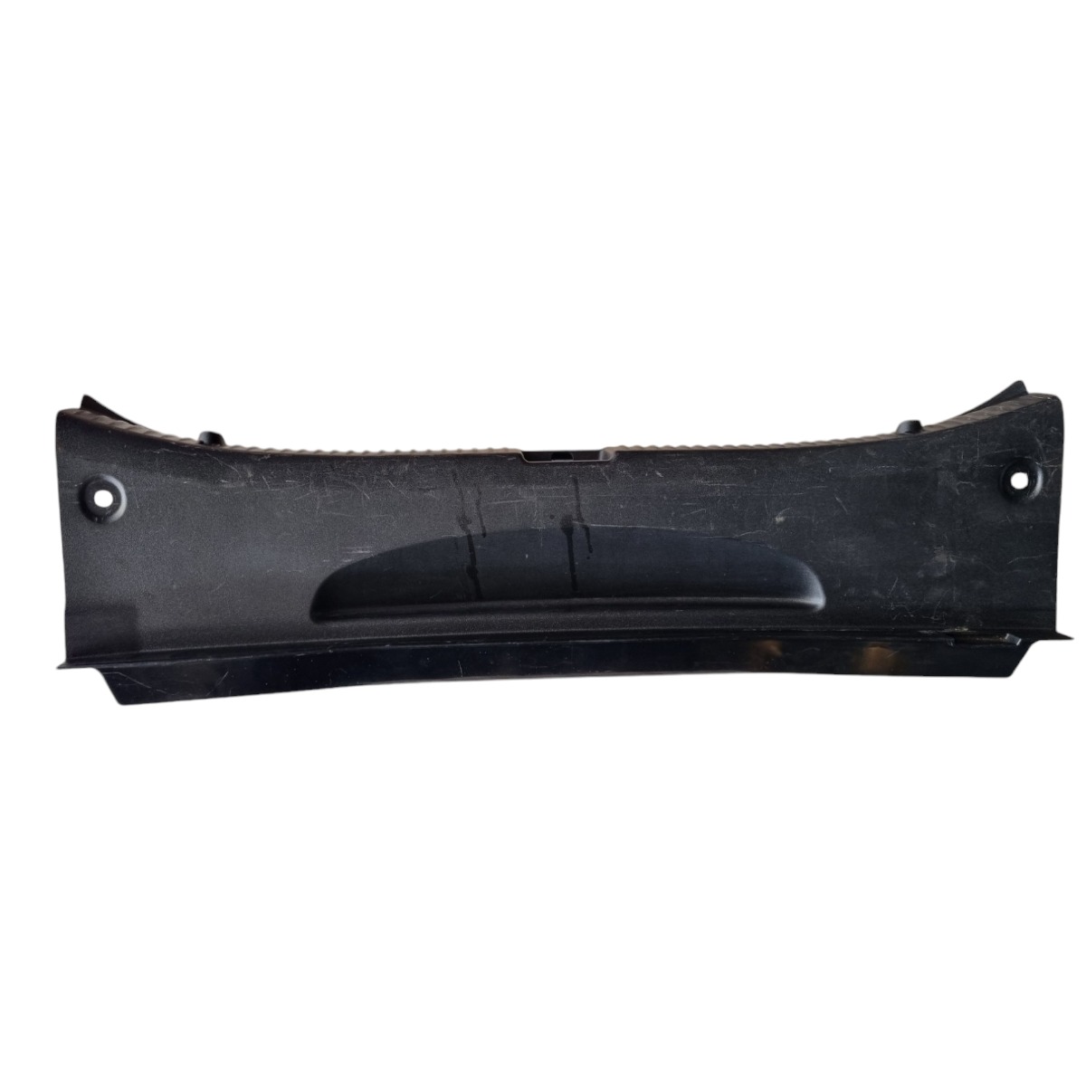 Soleira Acabamento Porta Mala Mercedes C180 C200 2015  Preto