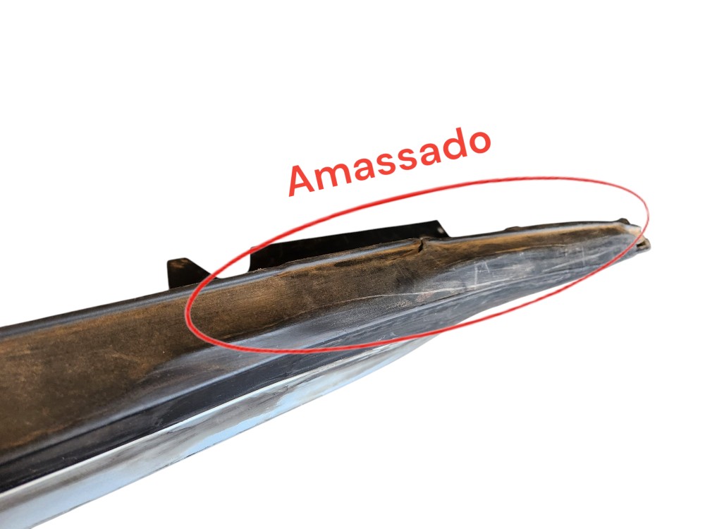Spoiler Lateral Esquerdo Bmw X1 2008 2009 2010 2011 2012 Preto 6