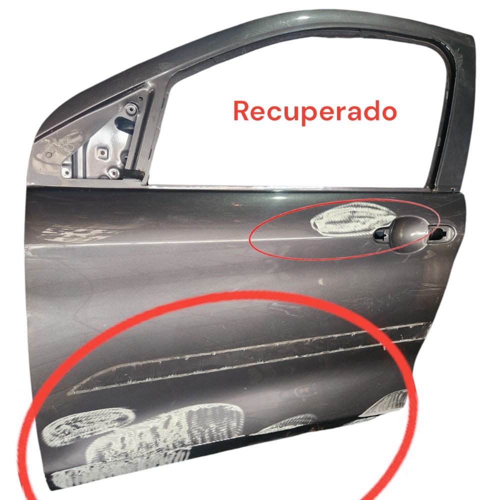 Porta Dianteira Esquerda Fiat Argo Cronos Dianteira Esquerdo Cinza 3