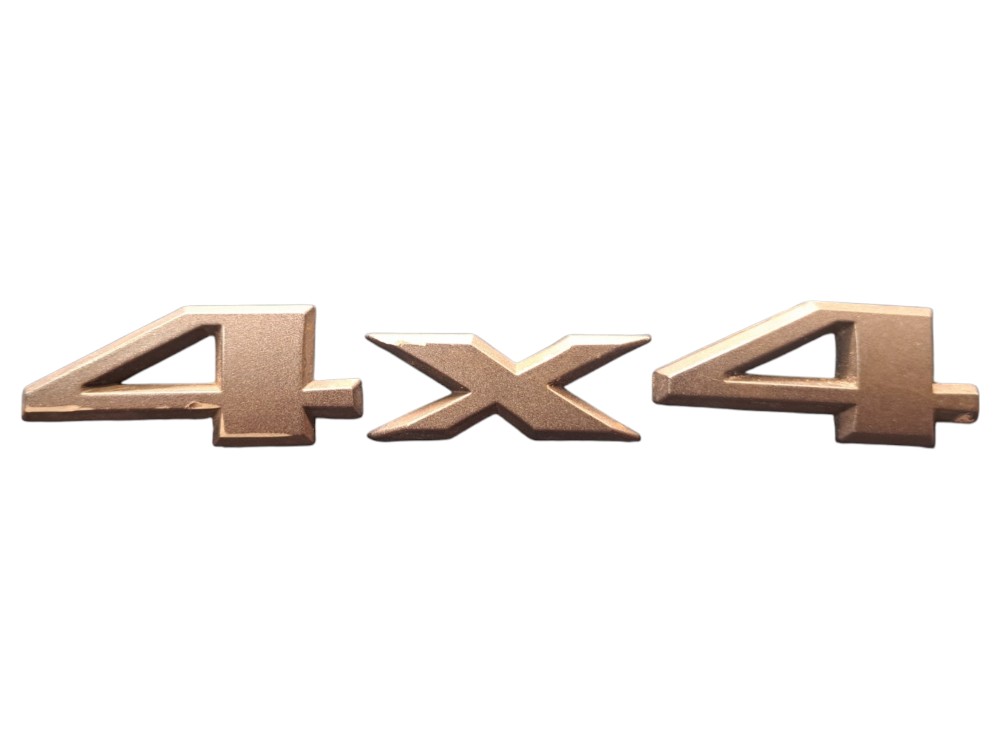 Emblema Nome Símbolo 4×4 Pretp