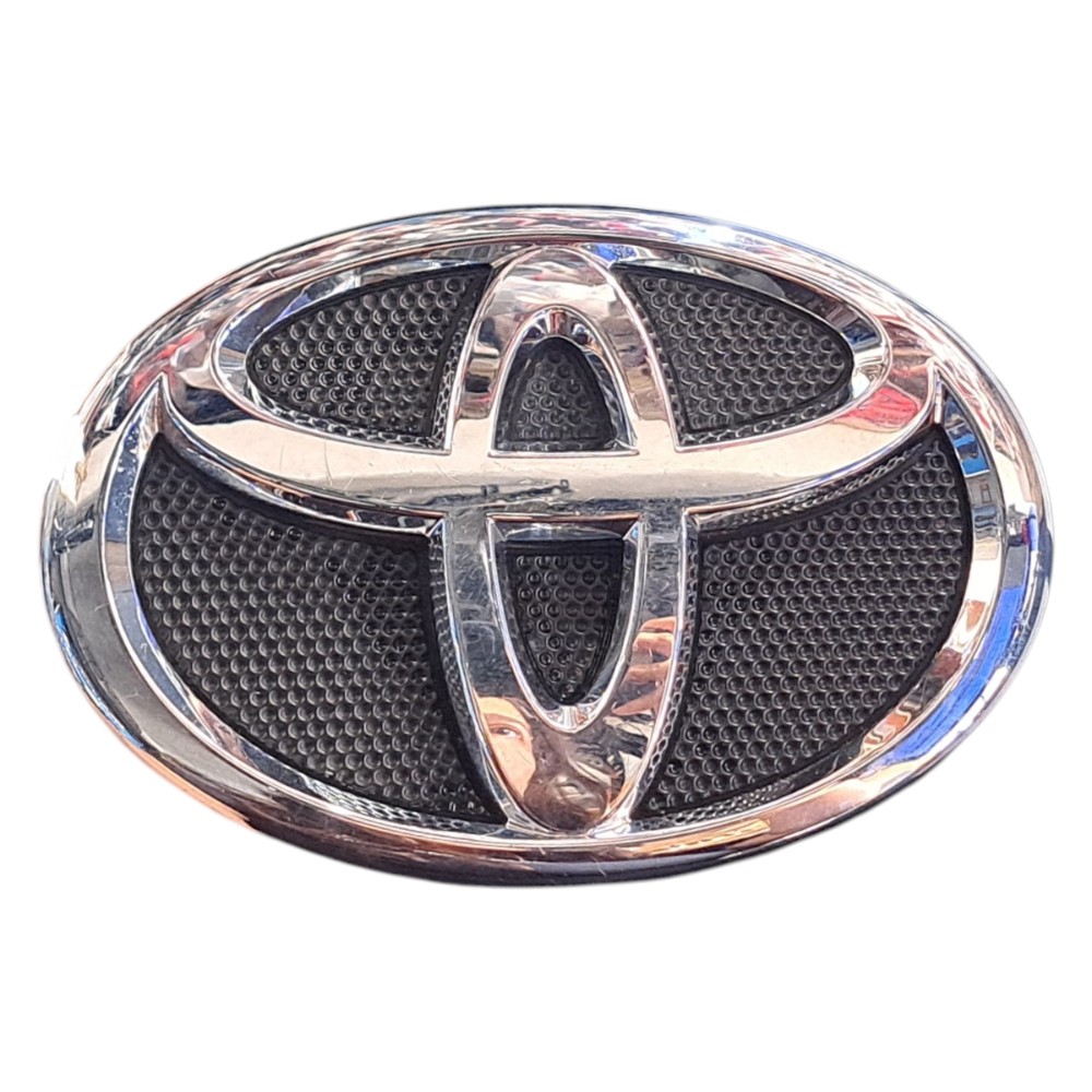 Emblema Grade Dianteira Etios 2018 Original Preto 1