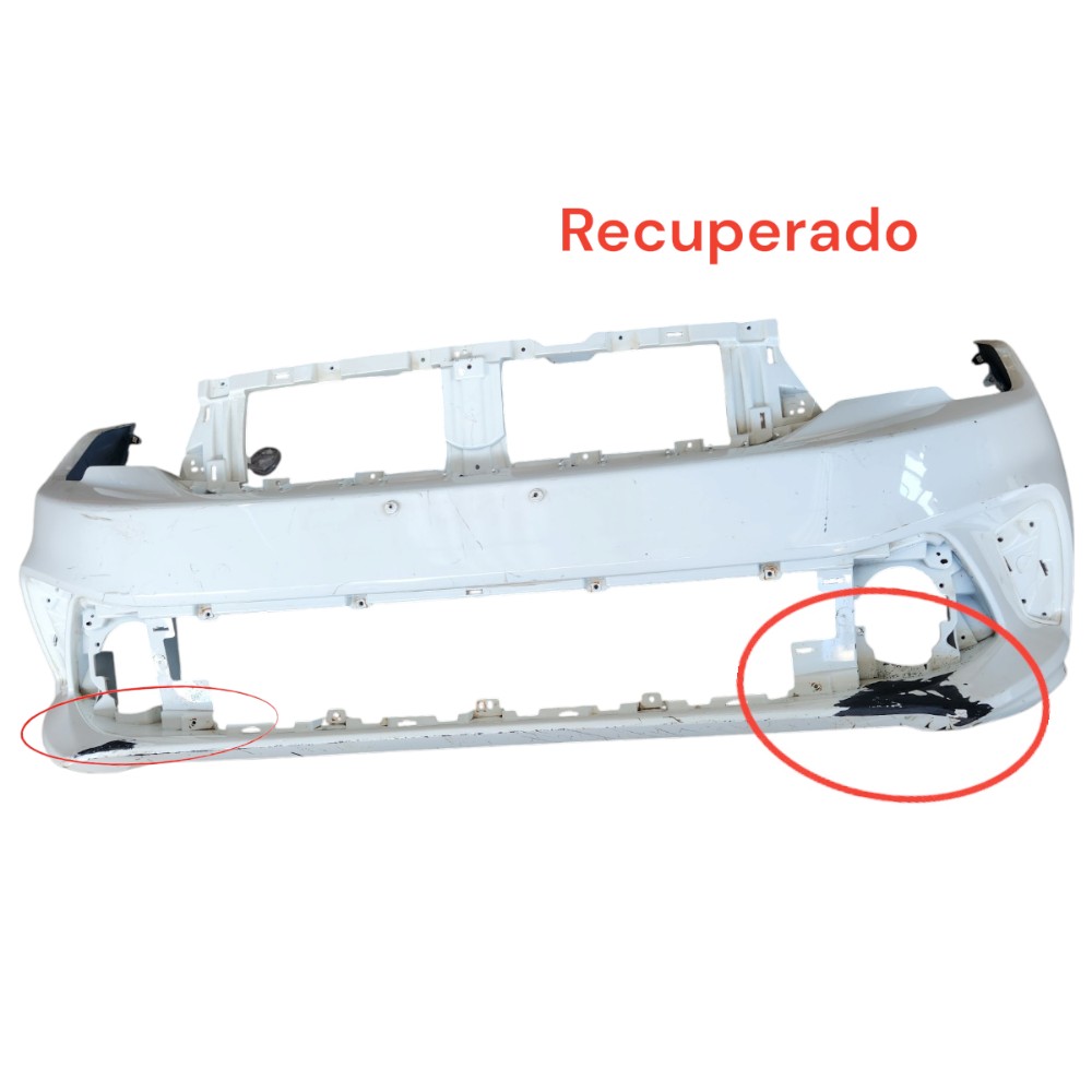 Parachoque Dianteiro Fiat Argo 2017 2018 2019 Branco 9
