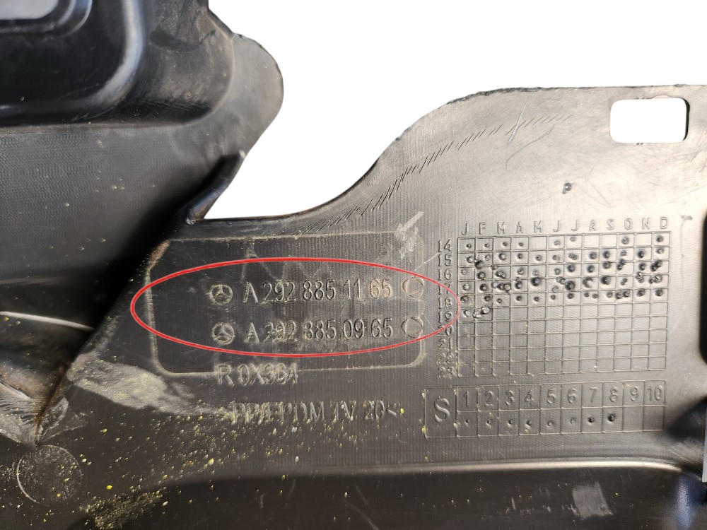Grade Suporte Parachoque Dianteiro Mercedes Gle  Sn 9