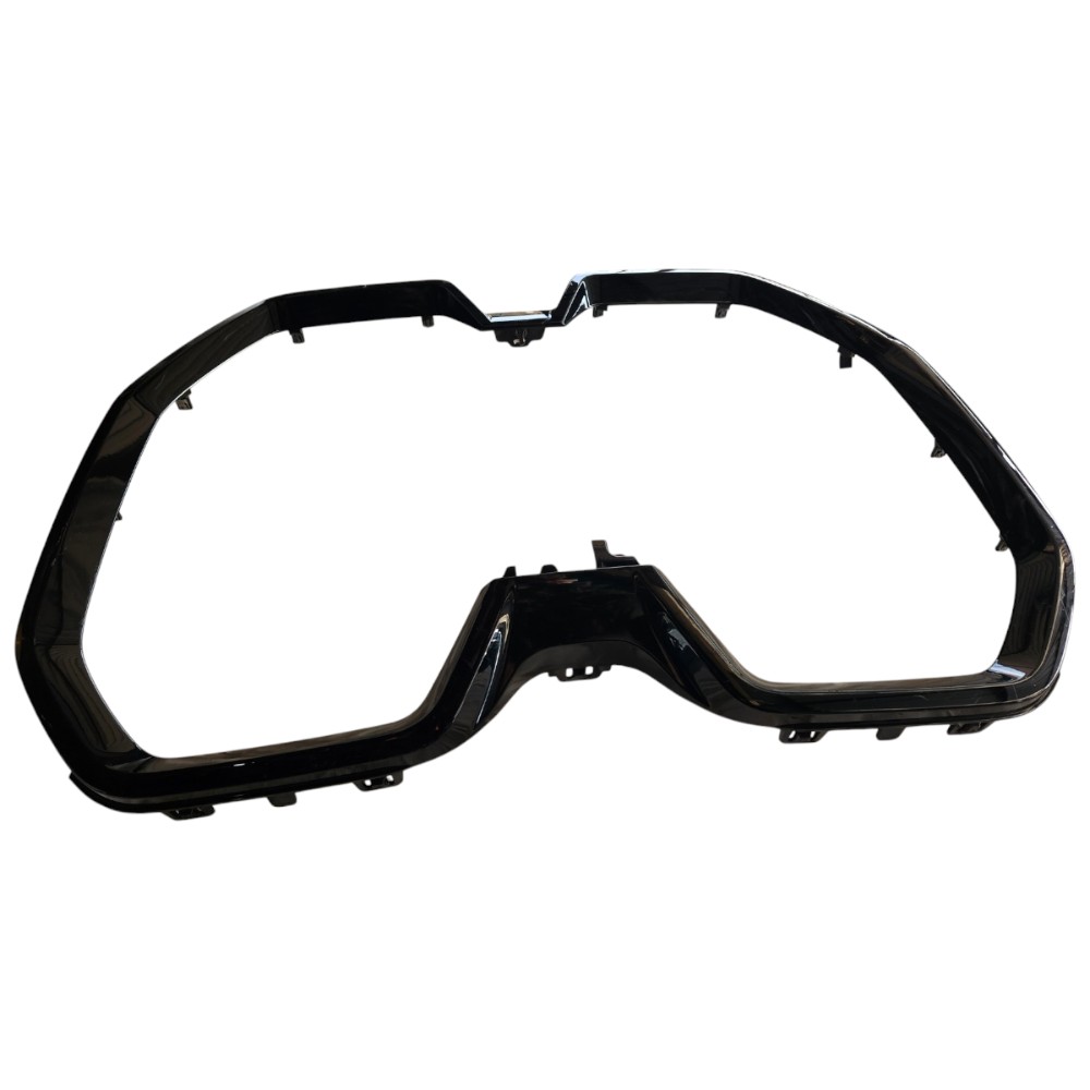 Aro Moldura Grade Bmw Ix I20 2022 2023 2024 Preto 6