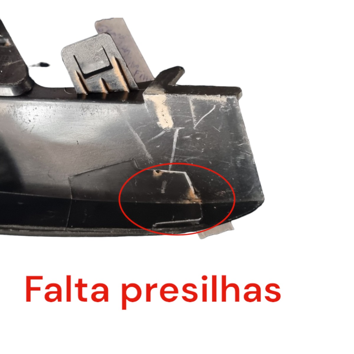 Moldura Farol Milha Fiat Direito Grand Siena 2012 2015 Preto 7