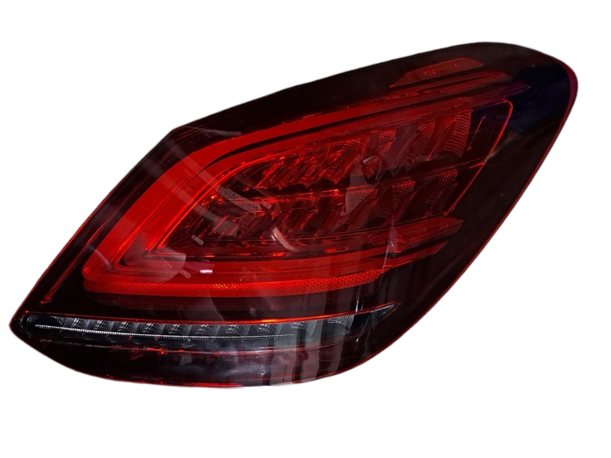Lanterna Direita Mercedes C180 C200 C250 2018 2019 Direito Vermelho 10