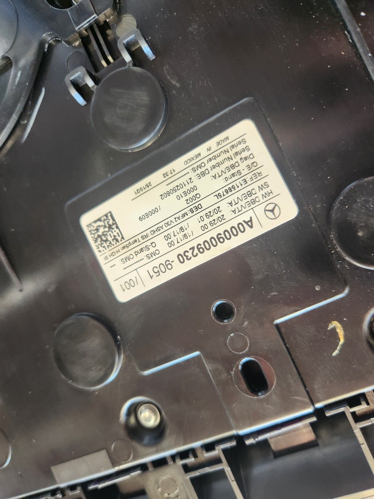Luz Comando Teto Mercedes A200 A250 2019 2020 6