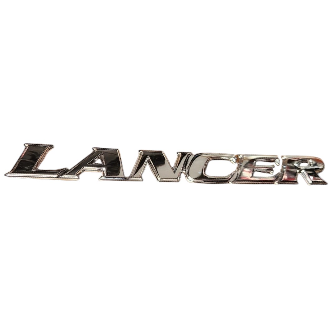 Emblema Nome Adesivo Mitsubishi Lancer