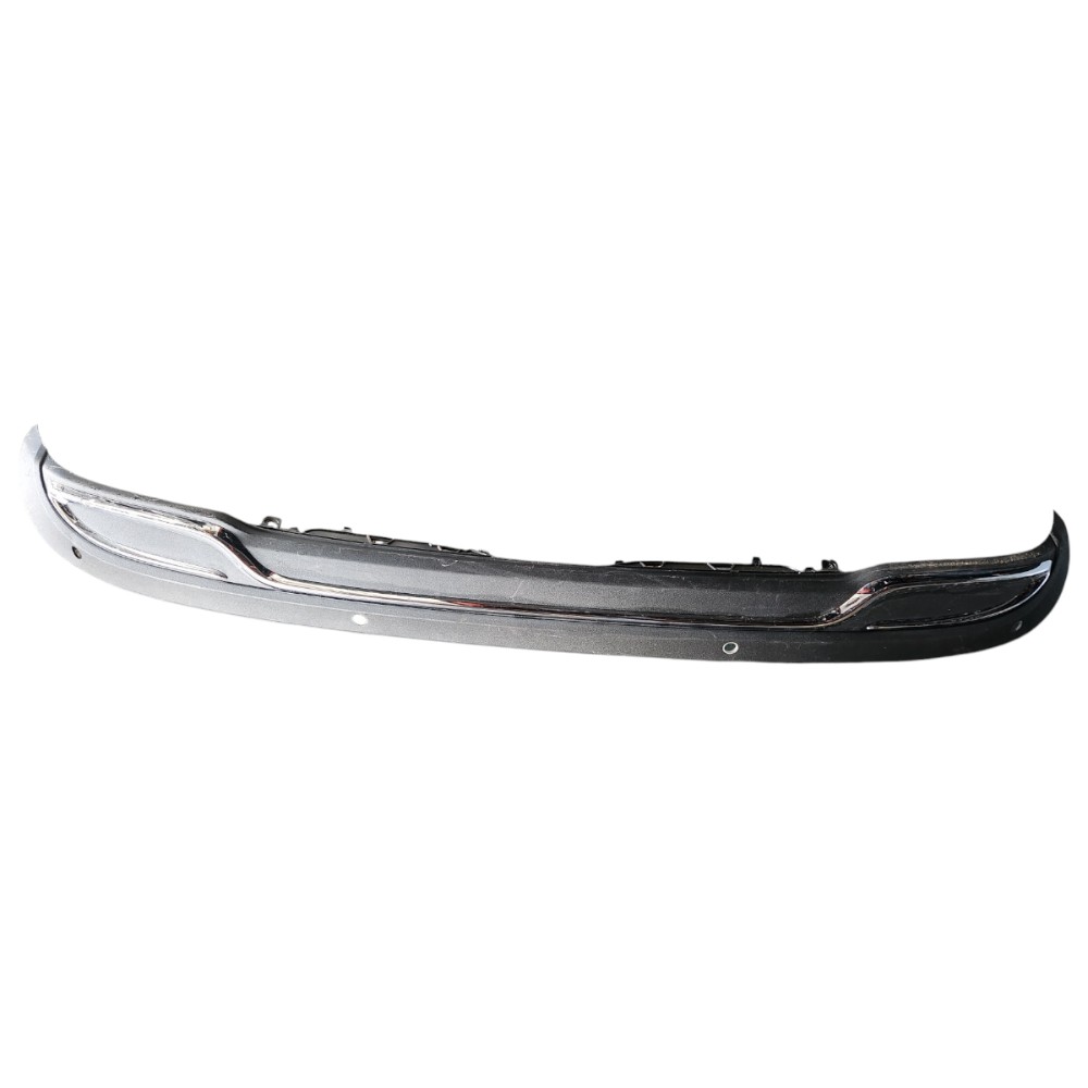 Spoiler Inferior Traseiro Mercedes C180 C200 2015 2016 2017 Preto 7