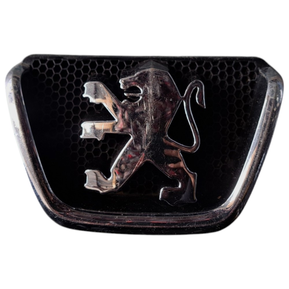 Emblema Grade Dianteiro Peugeot 206 2002  Cromado