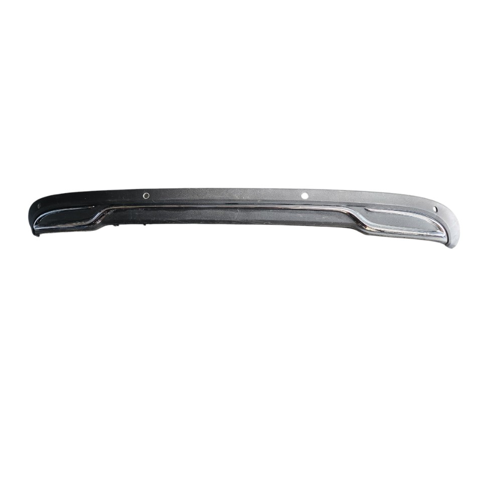 Spoiler Inferior Traseiro Mercedes C180 C200 2015 2016 2017 Preto 1