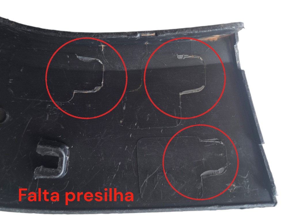 Moldura Alargador Esquerdo Jeep Renegade Preto 5