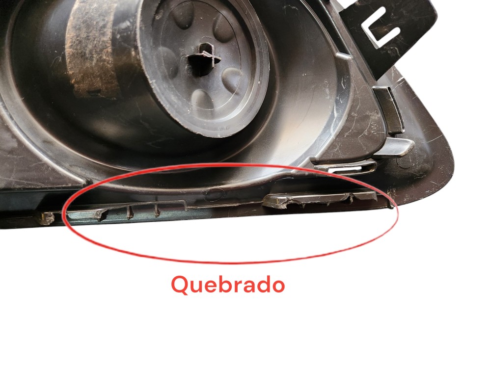 Grade Milha Direita Renault Sandero 2016 2017 Preto Direito 5