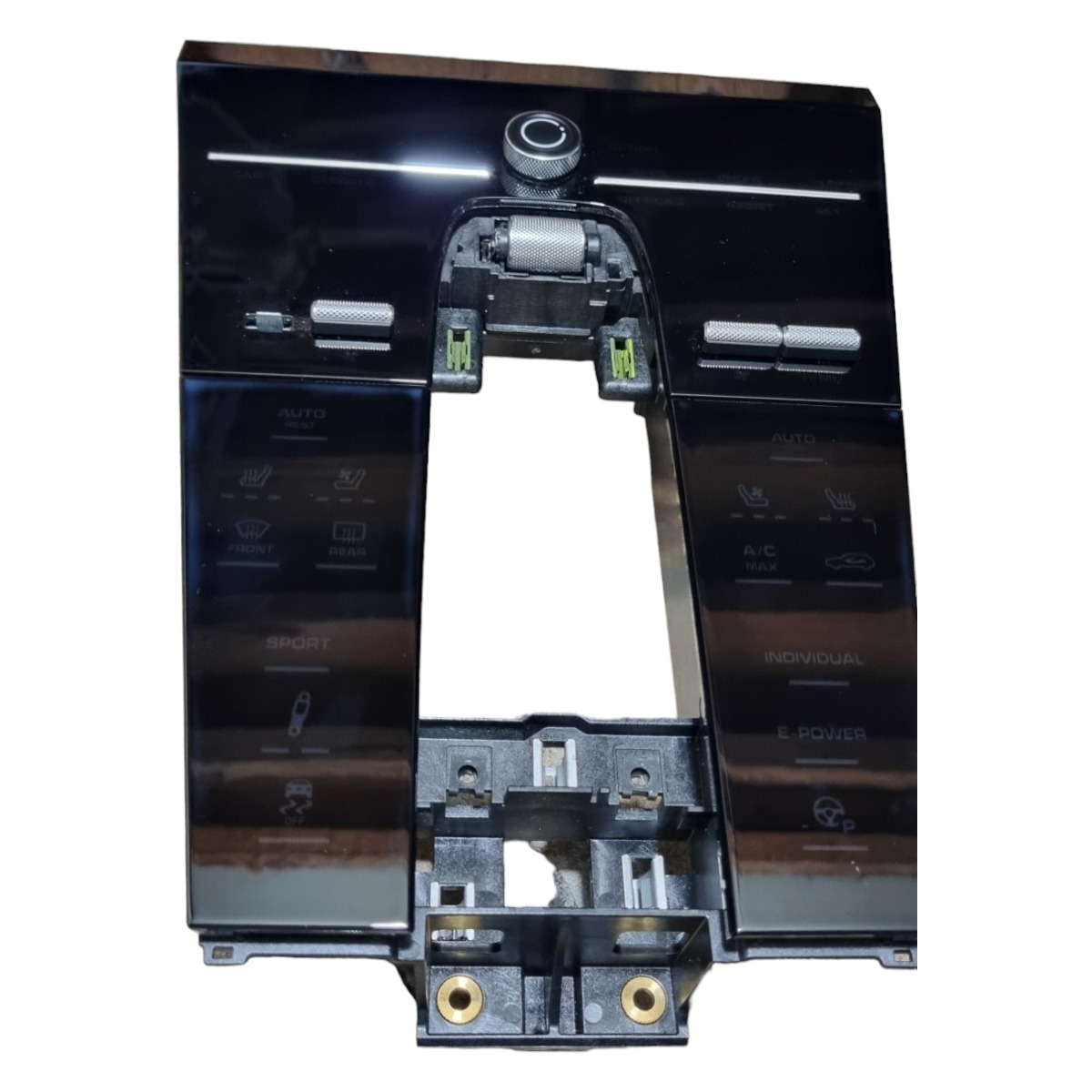 Painel Controle Porsche Cayenne  Preto