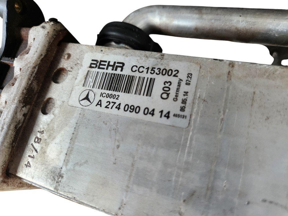 Intercooler Radiador Mercedes C180 2015 5