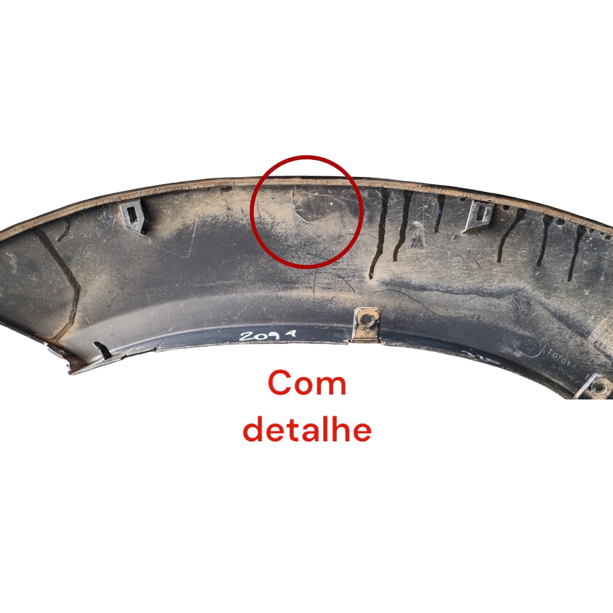 Moldura Alargador Paralama Direito Toyota Sw4 2010 5