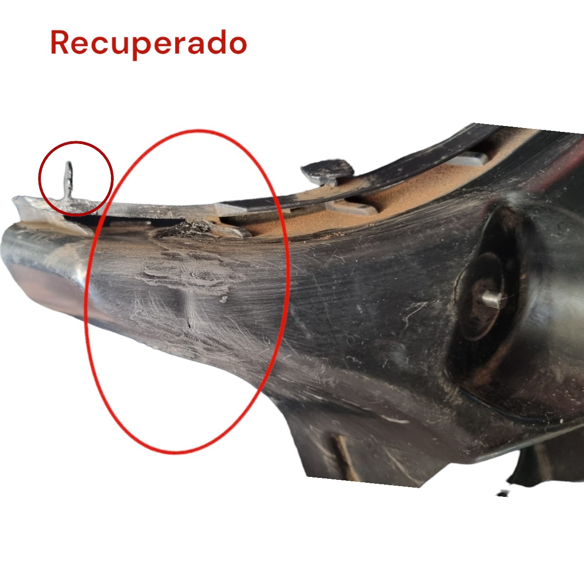 Guia Parachoque Traseiro Esquerdo Mercedes Cla 6