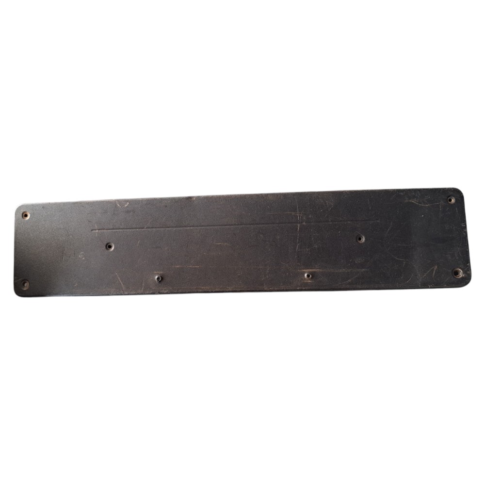 Suporte Placa Mercedes C180 2002 Preto