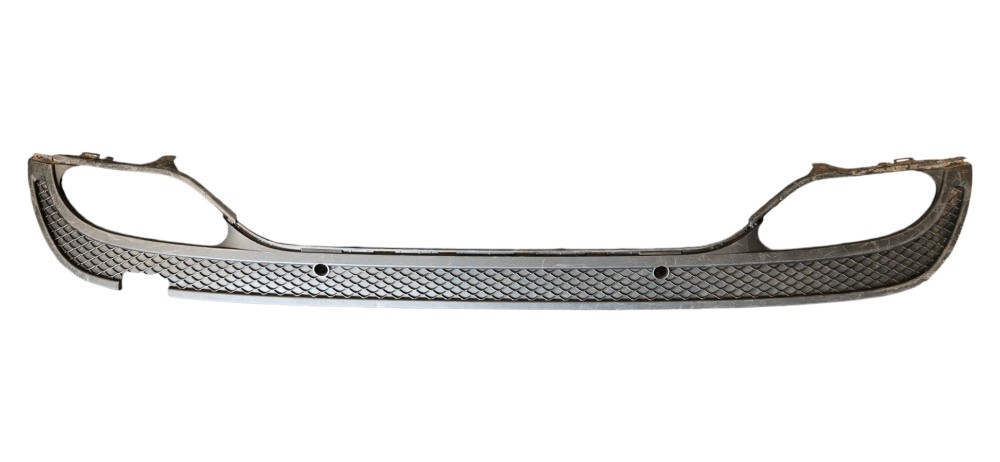 Parachoque Spoiler Traseiro Mercedes C250 2016 Preto Preto