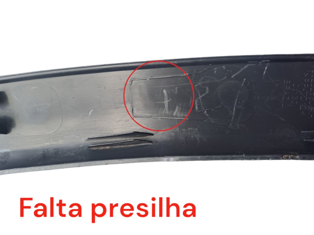 Moldura Alargador Paralama Direito Jeep Compass  Preto 11