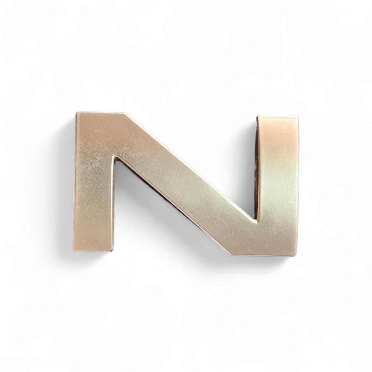 Emblema Símbolo Letra N Renegade  Prata