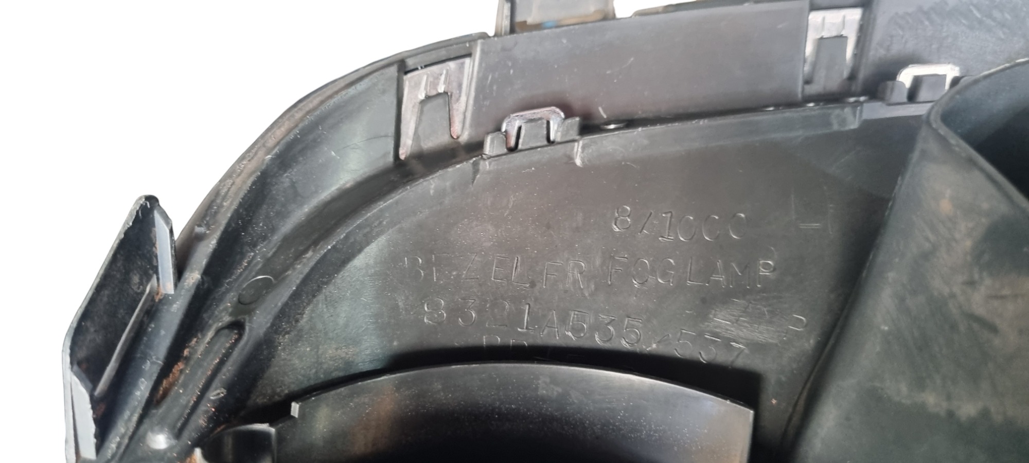 Grade Moldura Da Milha Esquerda Mitsubishi Asx 2015 Cromado Esquerdo 3