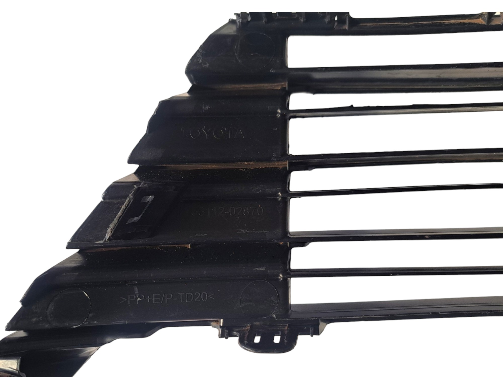 Grade Inferior Parachoque Toyota Corolla 2018 Preto N/a 9