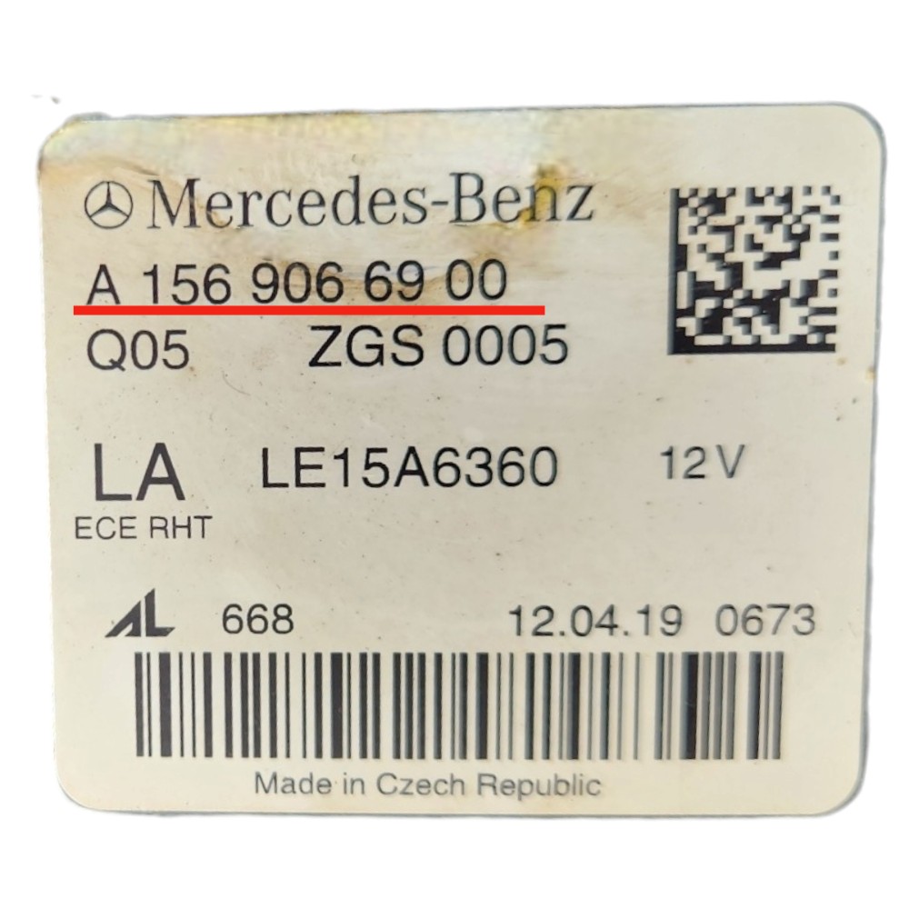 Farol Esquerdo Mercedes Gla 2017 2018 Esquerdo/motorista 6