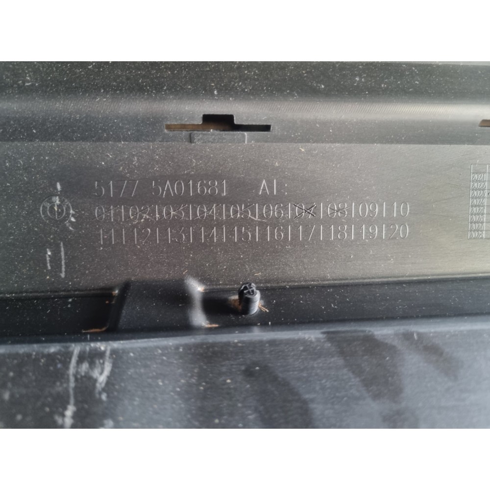 Spoiler Saia Esquerdo Bmw X1 2022 2023 2024 Original Cinza 9