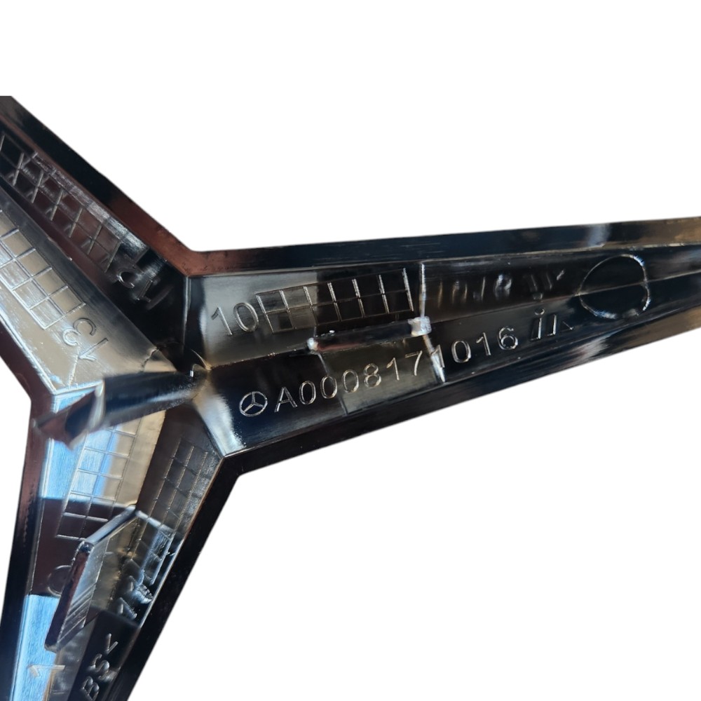 Simbolo Emblema Estrela Mercedes C180 C200 A200 A250 Cromado 5