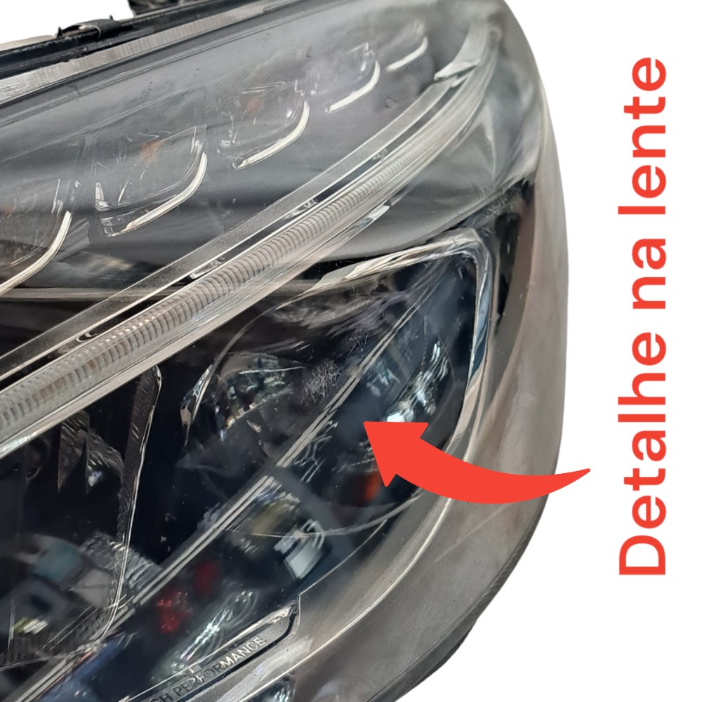 Farol Esquerdo Mercedes C200 C180 2014 2018 Original Esquerdo/motorista 4