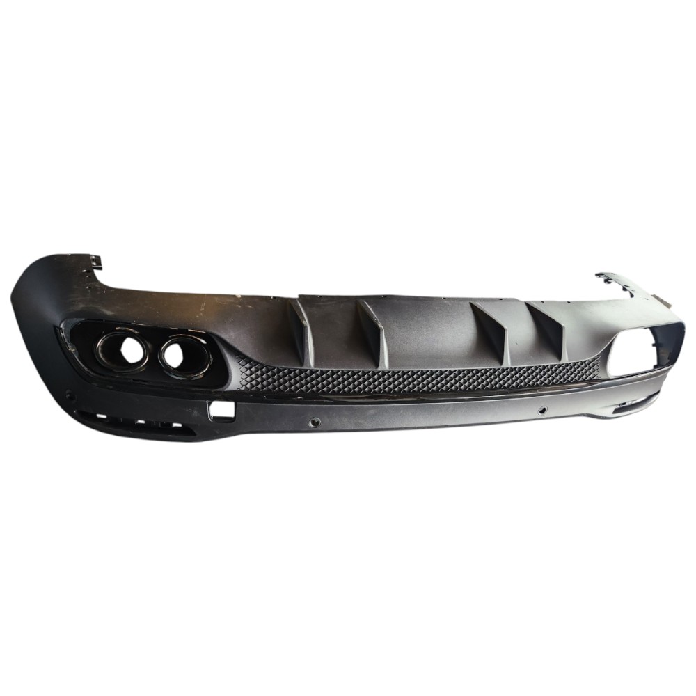 Spoiler Inferior Traseiro Mercedes Gle 2024 Preto 5