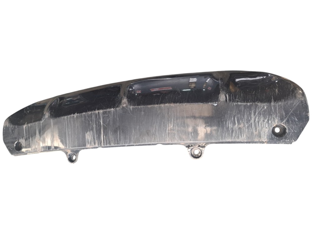 Spoiler Inferior Parachoque Traseiro Land Rover Evoque Preto